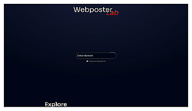 Webposter lab