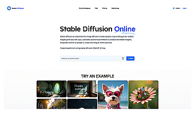 Stable Diffusion Online