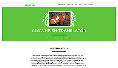 Clownfish Voice Changer