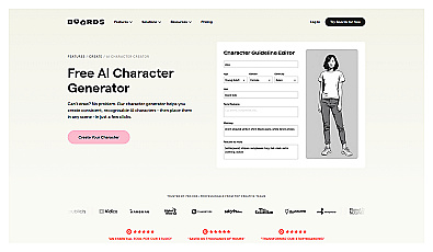 Boords - Character Generator
