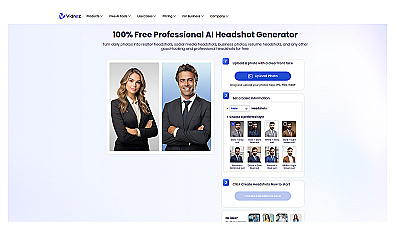 Vidnoz Headshot Generator