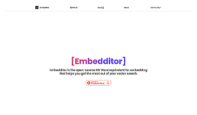 Embedditor