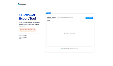 IG Follower Export Tool by Instalab AI