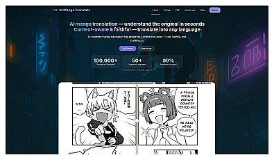 AI Manga Translation
