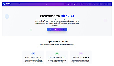Blink AI - Personal Shopping Assistance