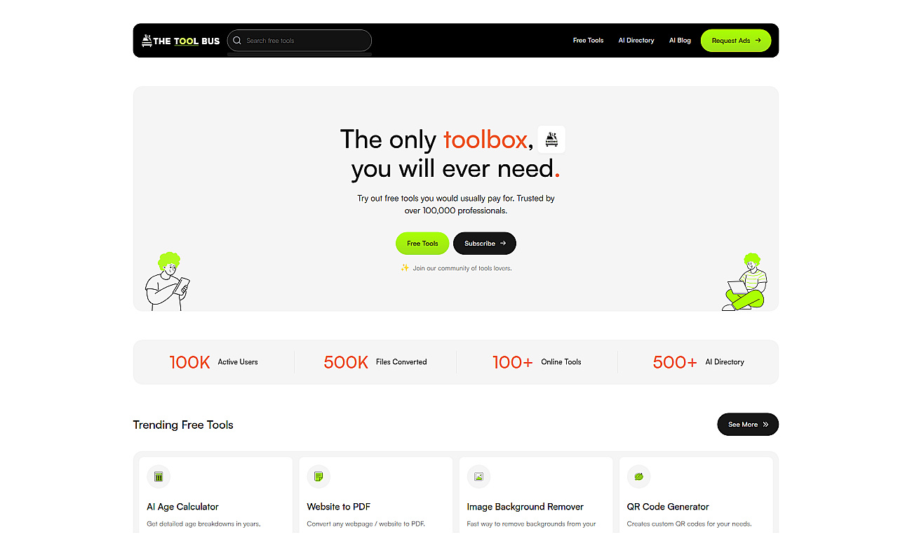 TheToolBus screenshot