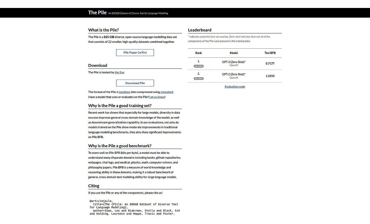 The Pile screenshot