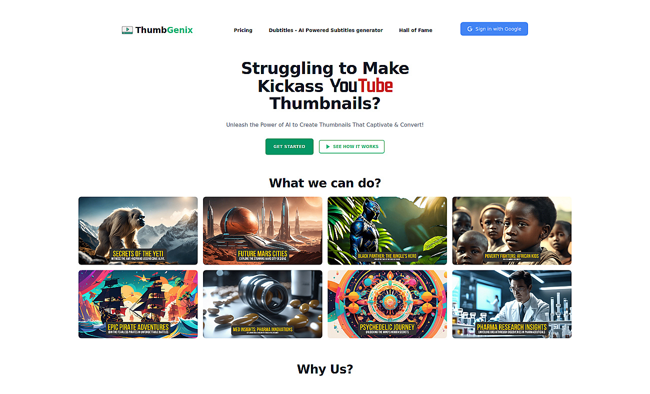 ThumbGenix screenshot