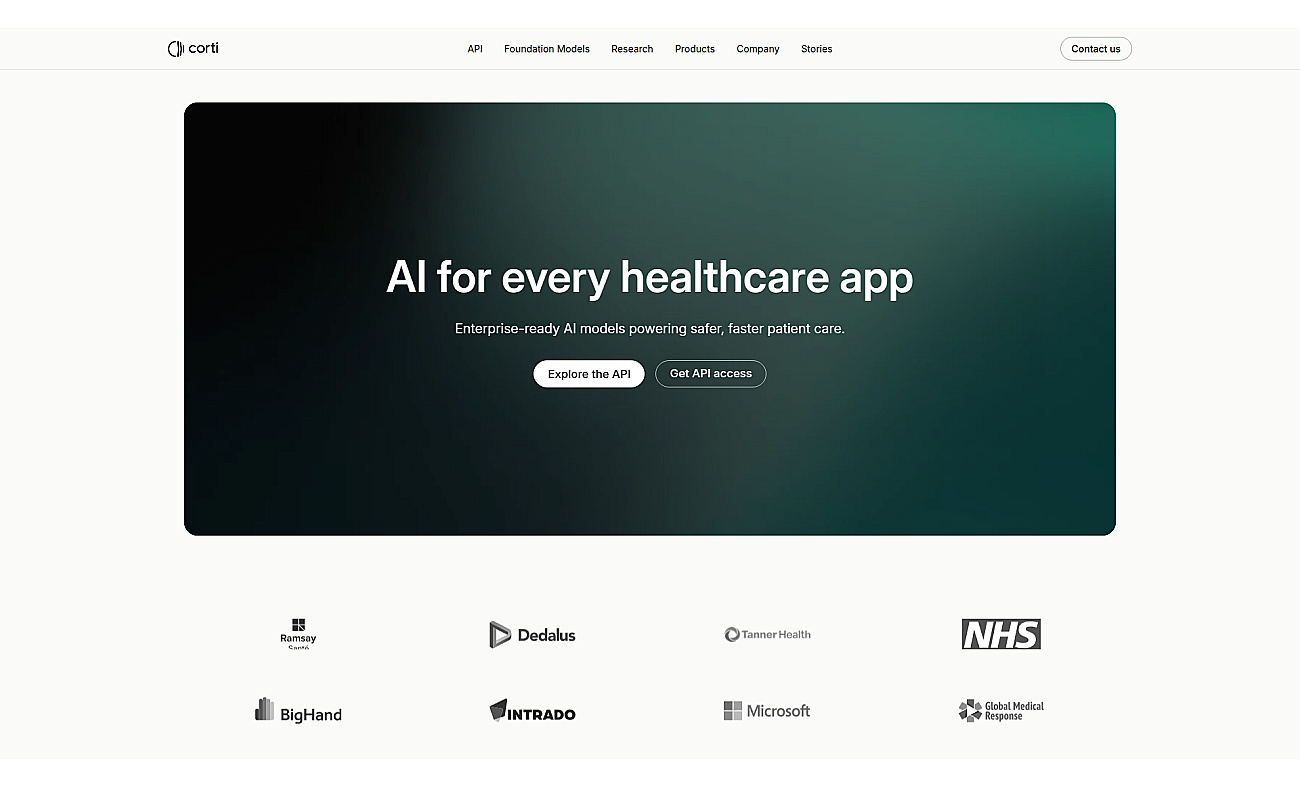 corti.ai screenshot