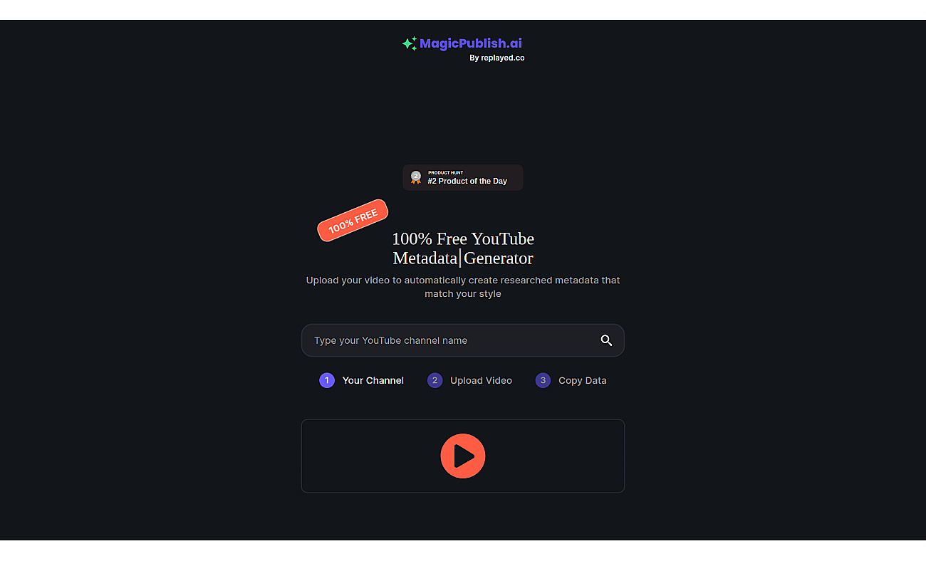 Magic Publish screenshot