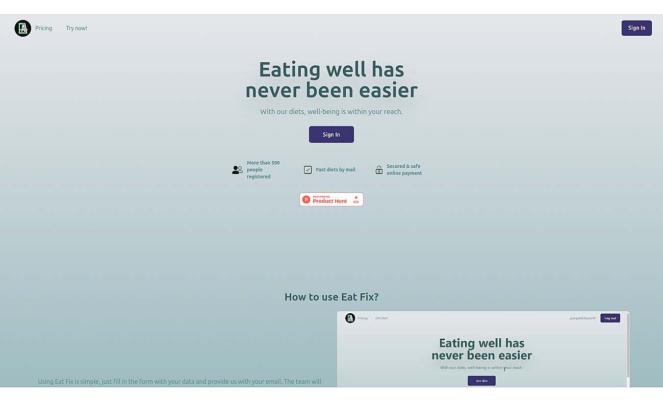 Eat Fix screenshot