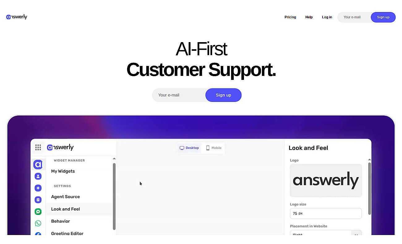 Answerly screenshot