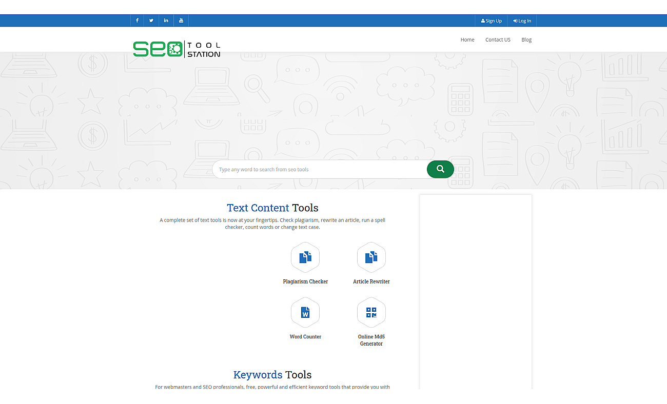 SEOToolStation screenshot