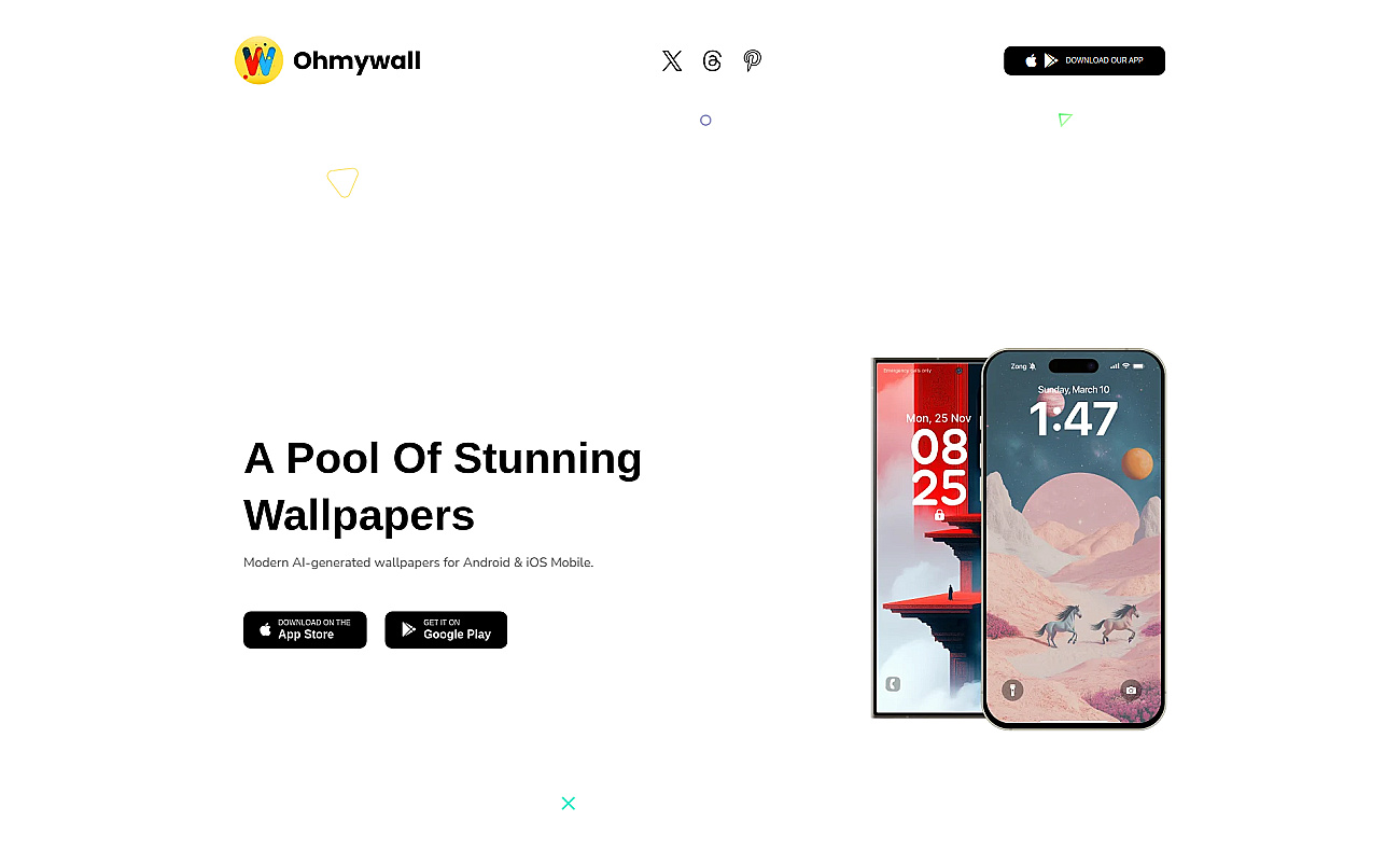 ohmywall Wallpaper screenshot