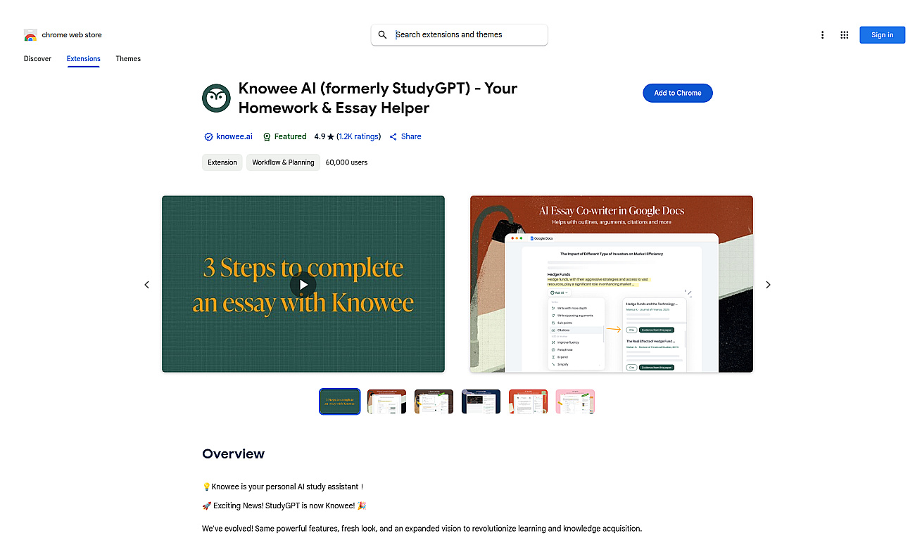 StudyGPT screenshot