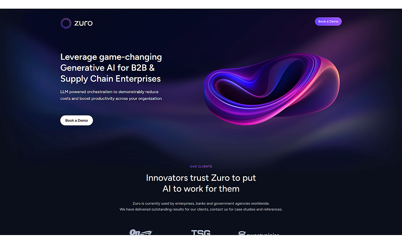Zuro screenshot