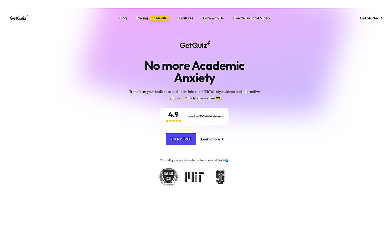 GetQuiz screenshot