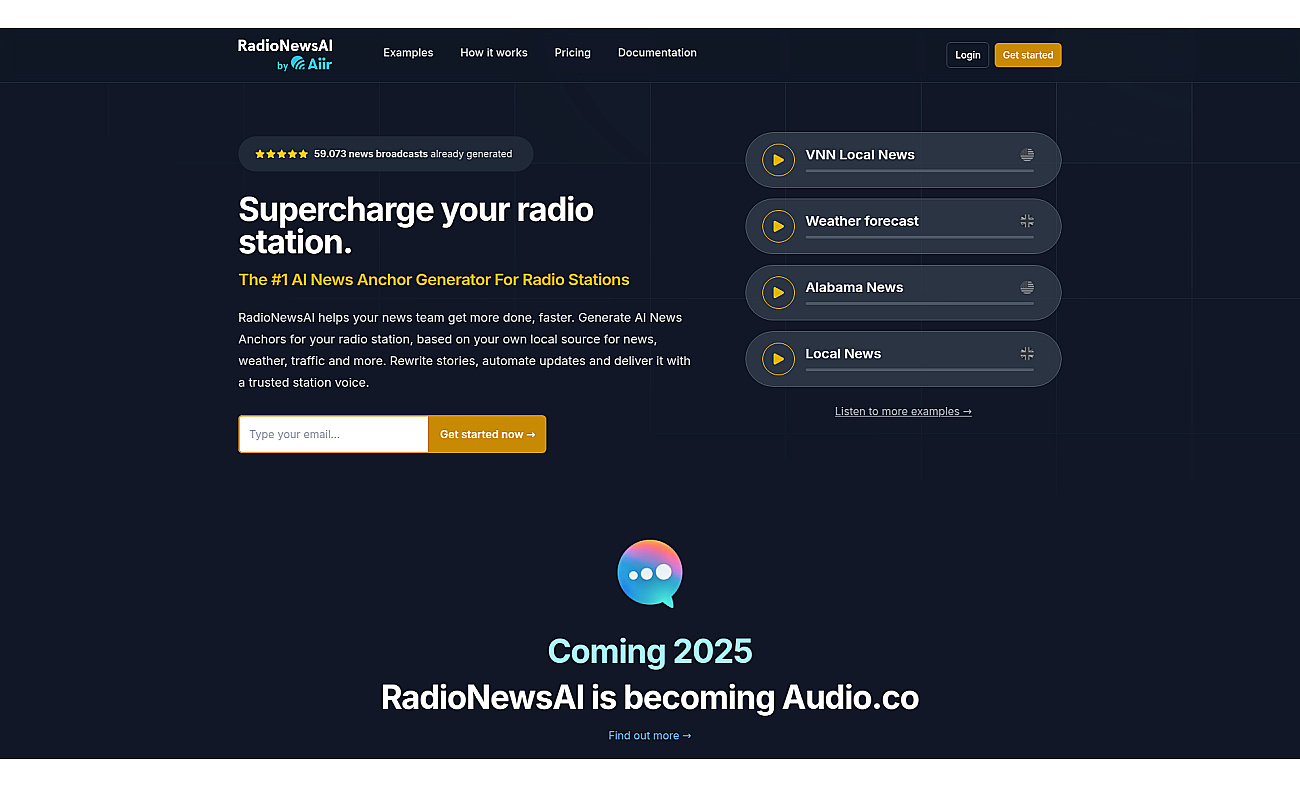 RadioNewsAI screenshot