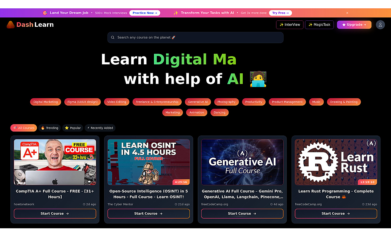 YTClass screenshot