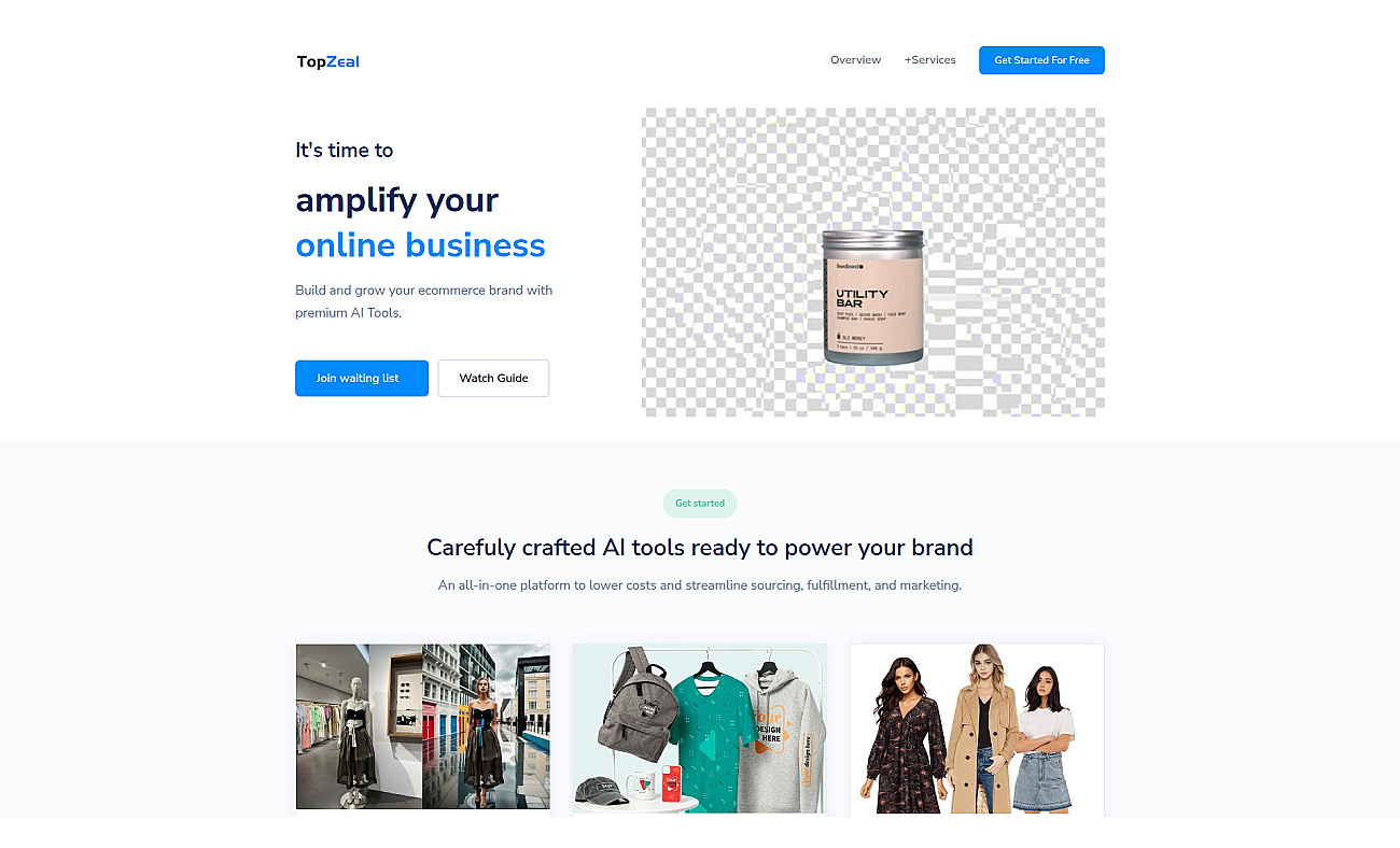 Topzeal screenshot
