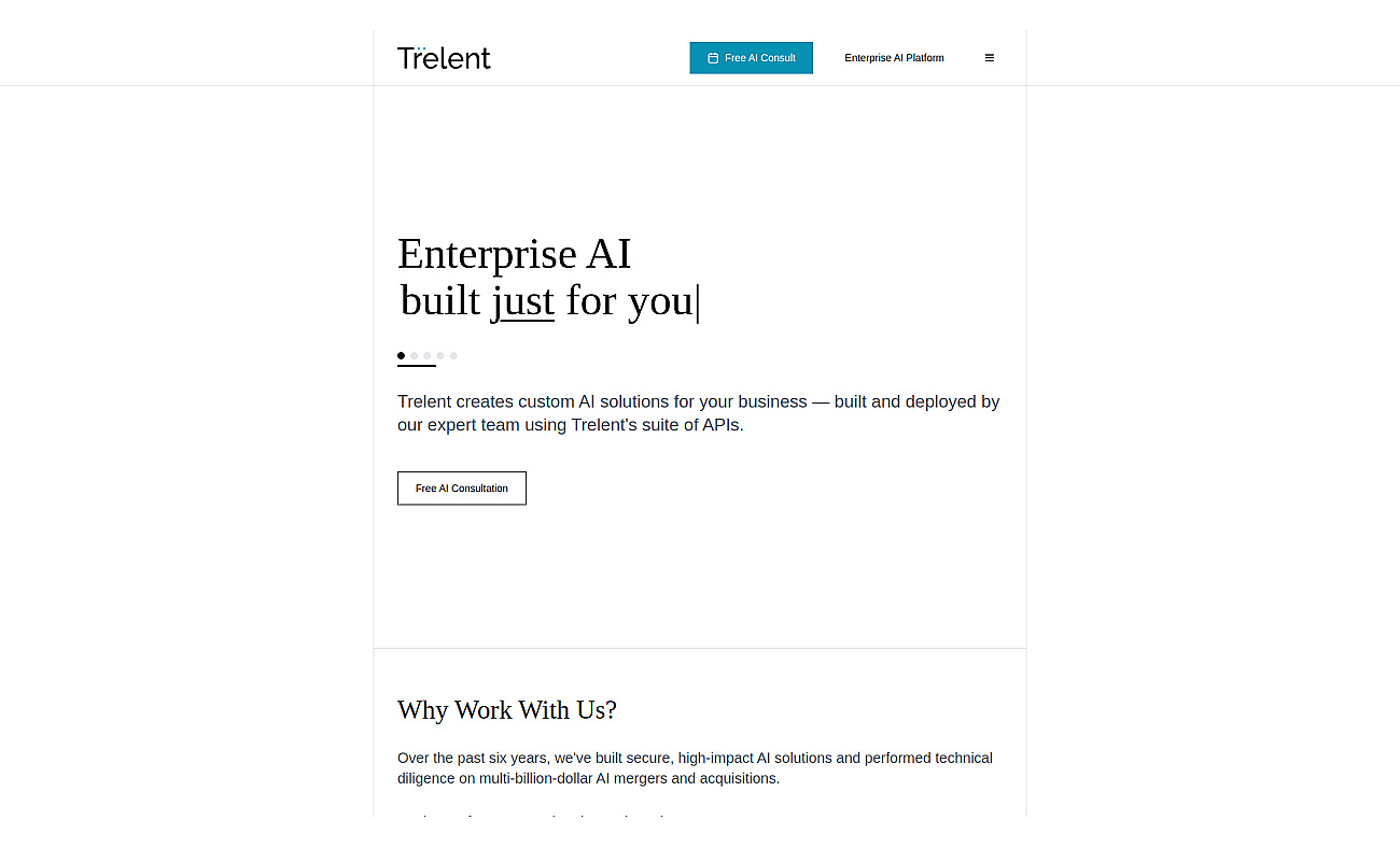 Trelent screenshot