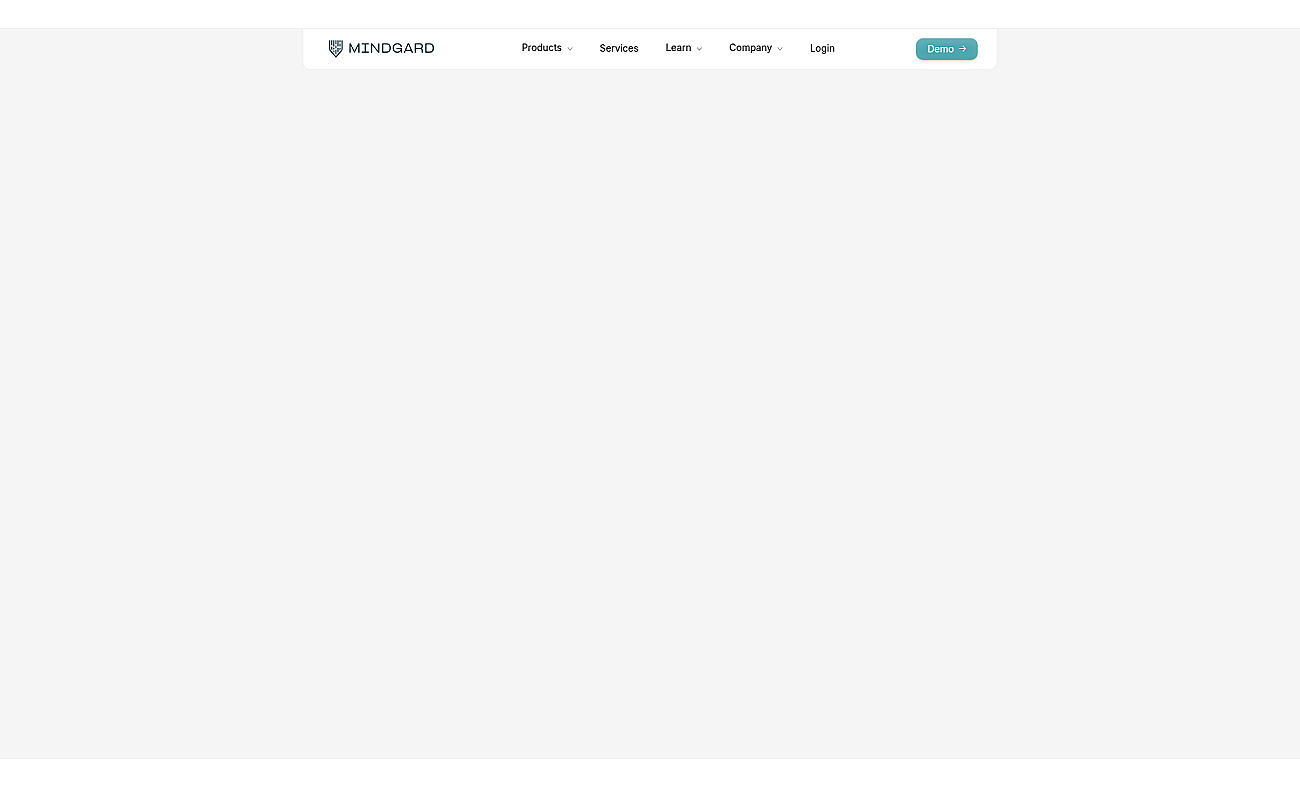Mindgard screenshot