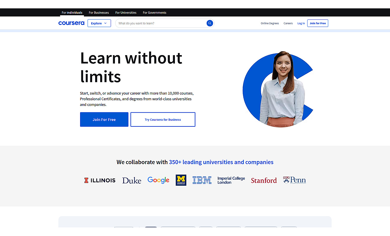 Coursera screenshot