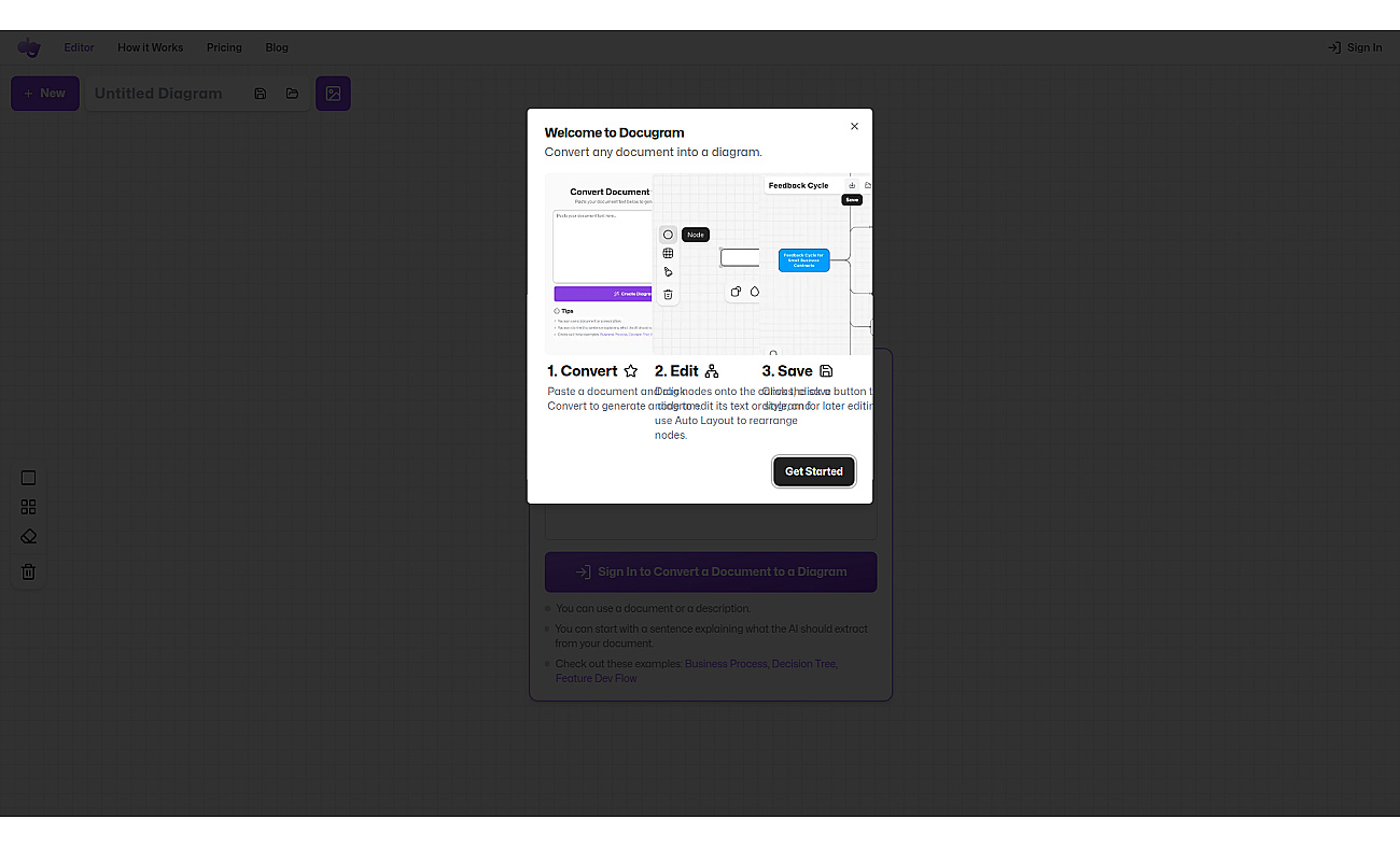Docugram screenshot