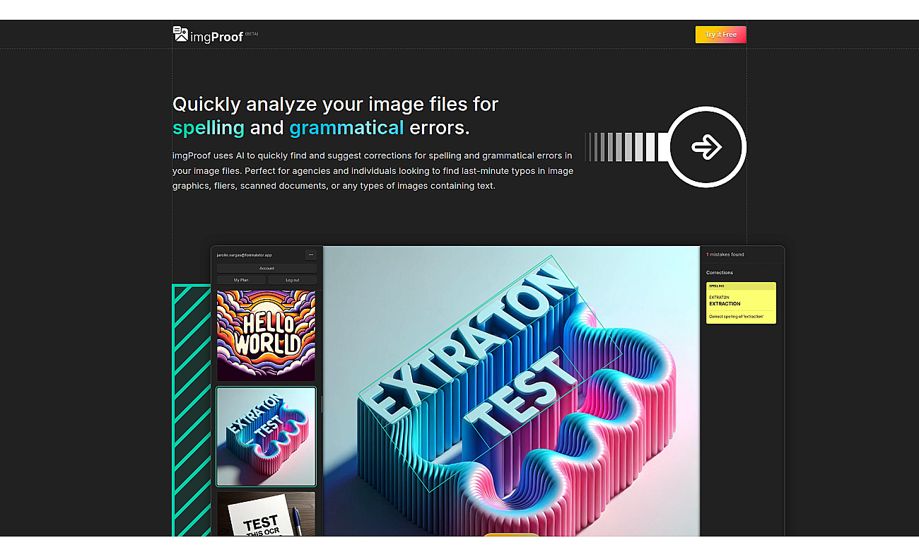 imgProof screenshot