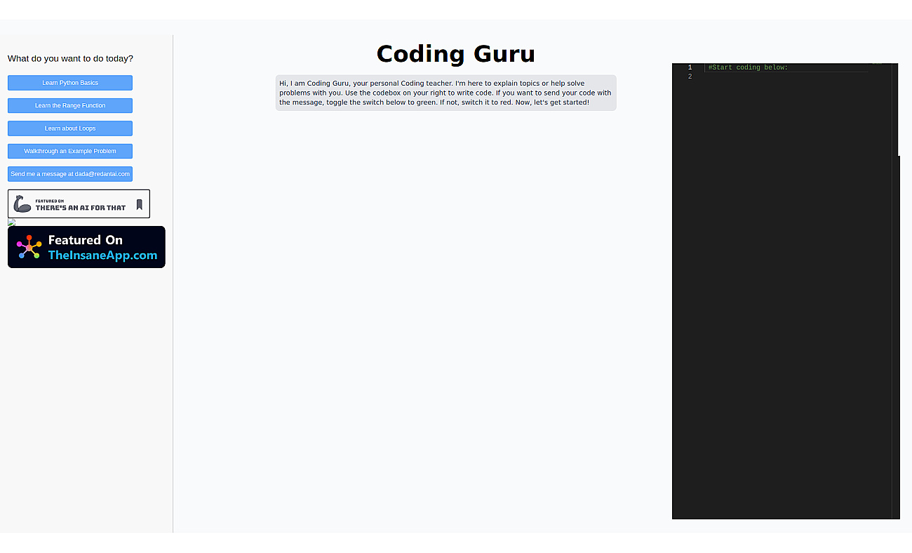 Coding Guru screenshot