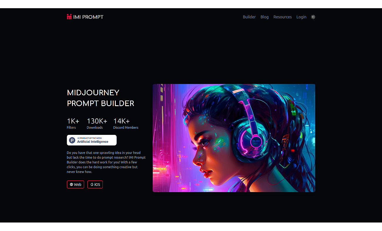 IMI Prompt screenshot