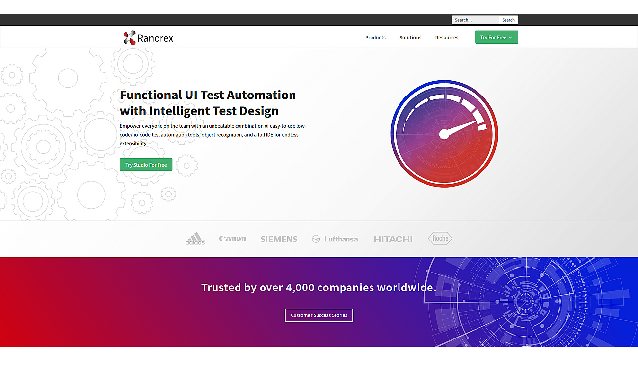 Ranorex screenshot