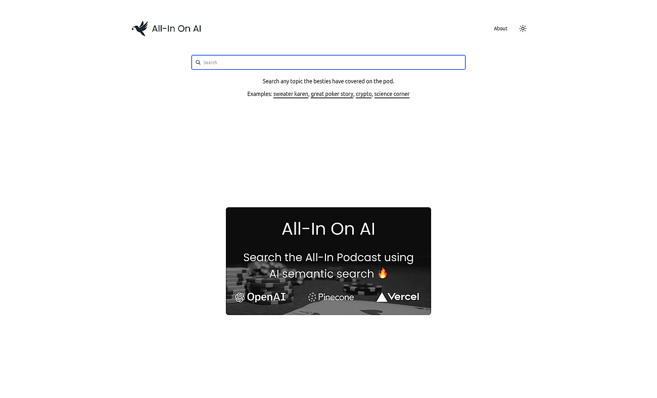 All-In On AI screenshot