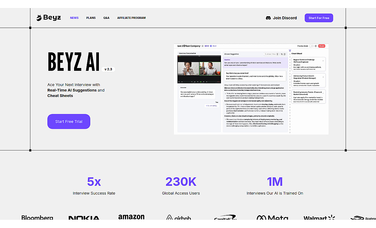 Beyz AI screenshot