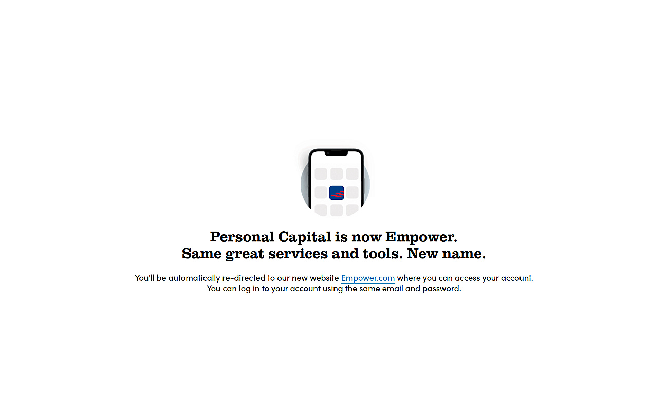 Personal Capital screenshot