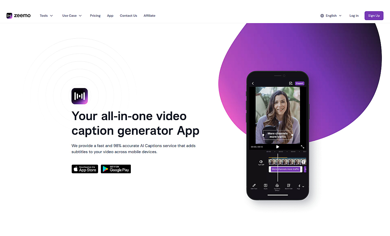 Zeemo screenshot