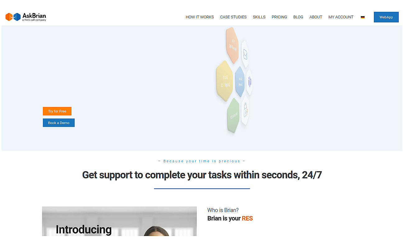 AskBrian.ai screenshot
