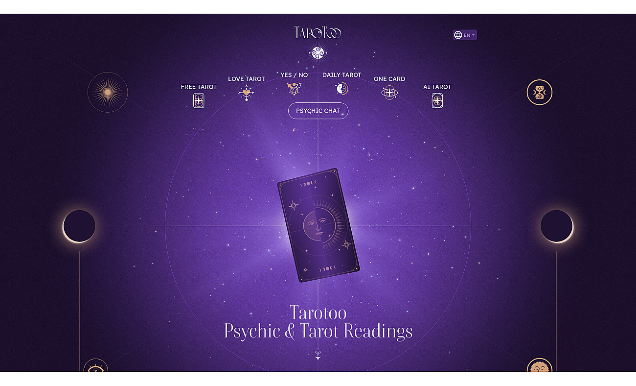 Tarotoo AI Tarot & Psychic Readings screenshot