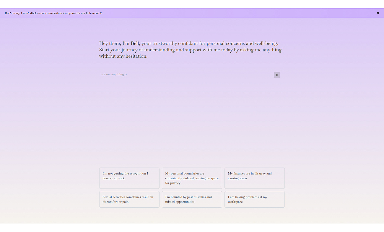 Bell screenshot