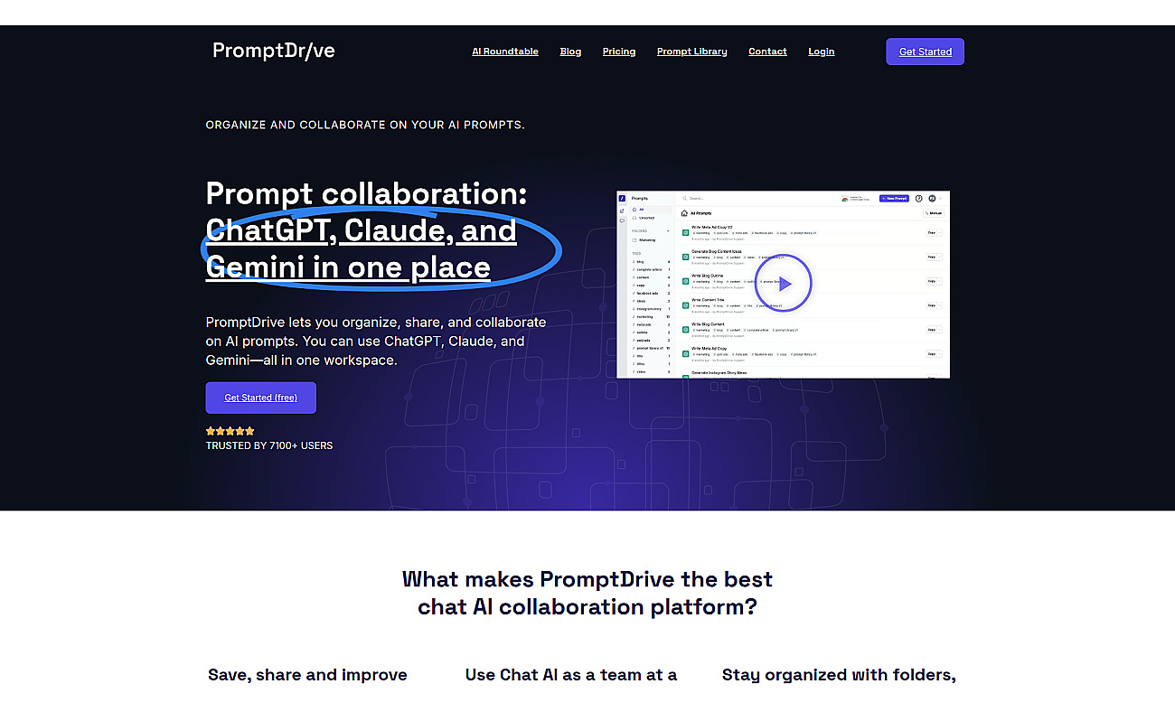 PromptDrive.ai screenshot