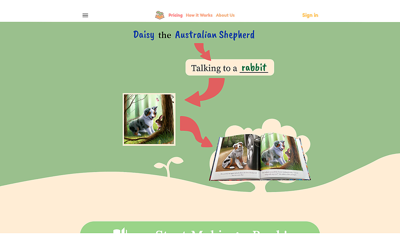Your Own Story Book screenshot