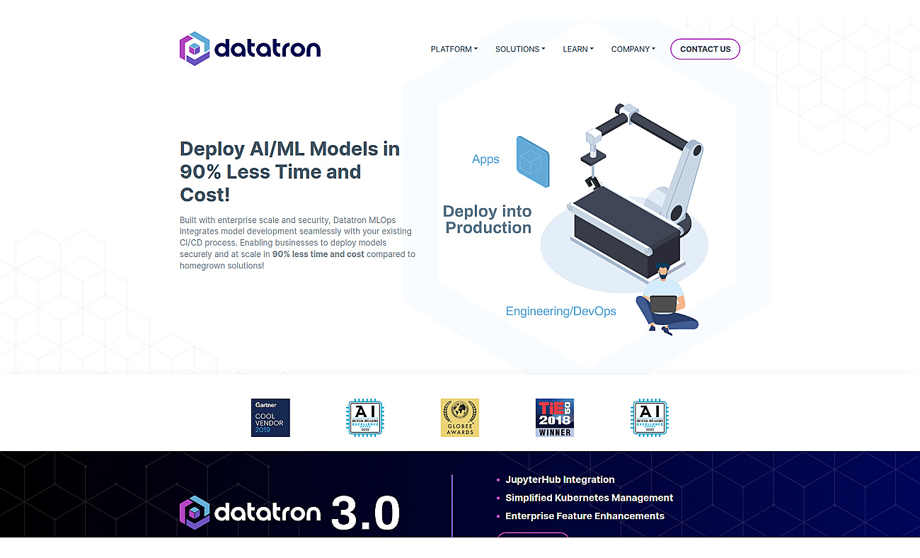 Datatron screenshot