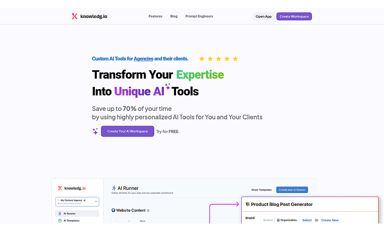 Knowledg.io screenshot