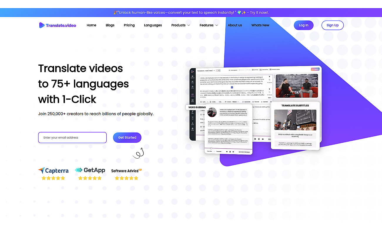 TranslateVideo screenshot