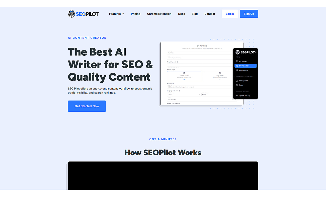 SEOPilot screenshot