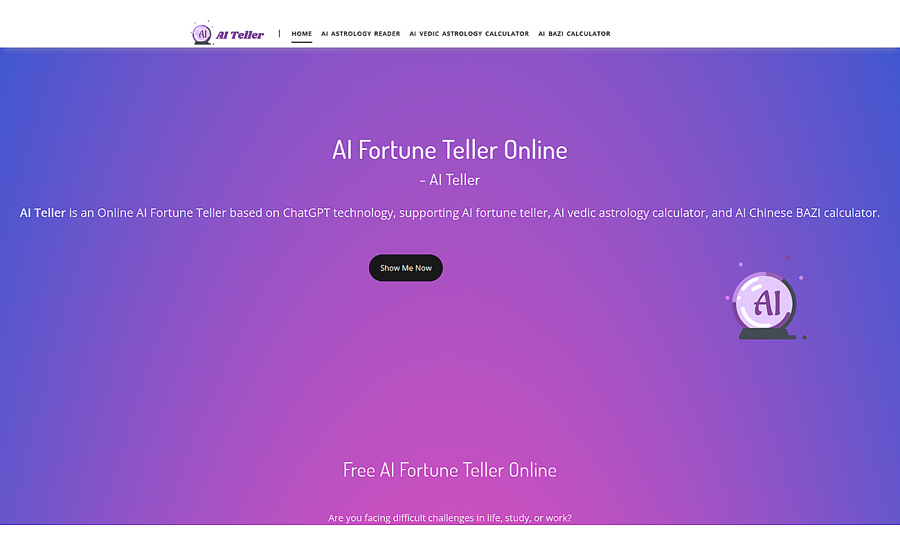 AI Teller screenshot