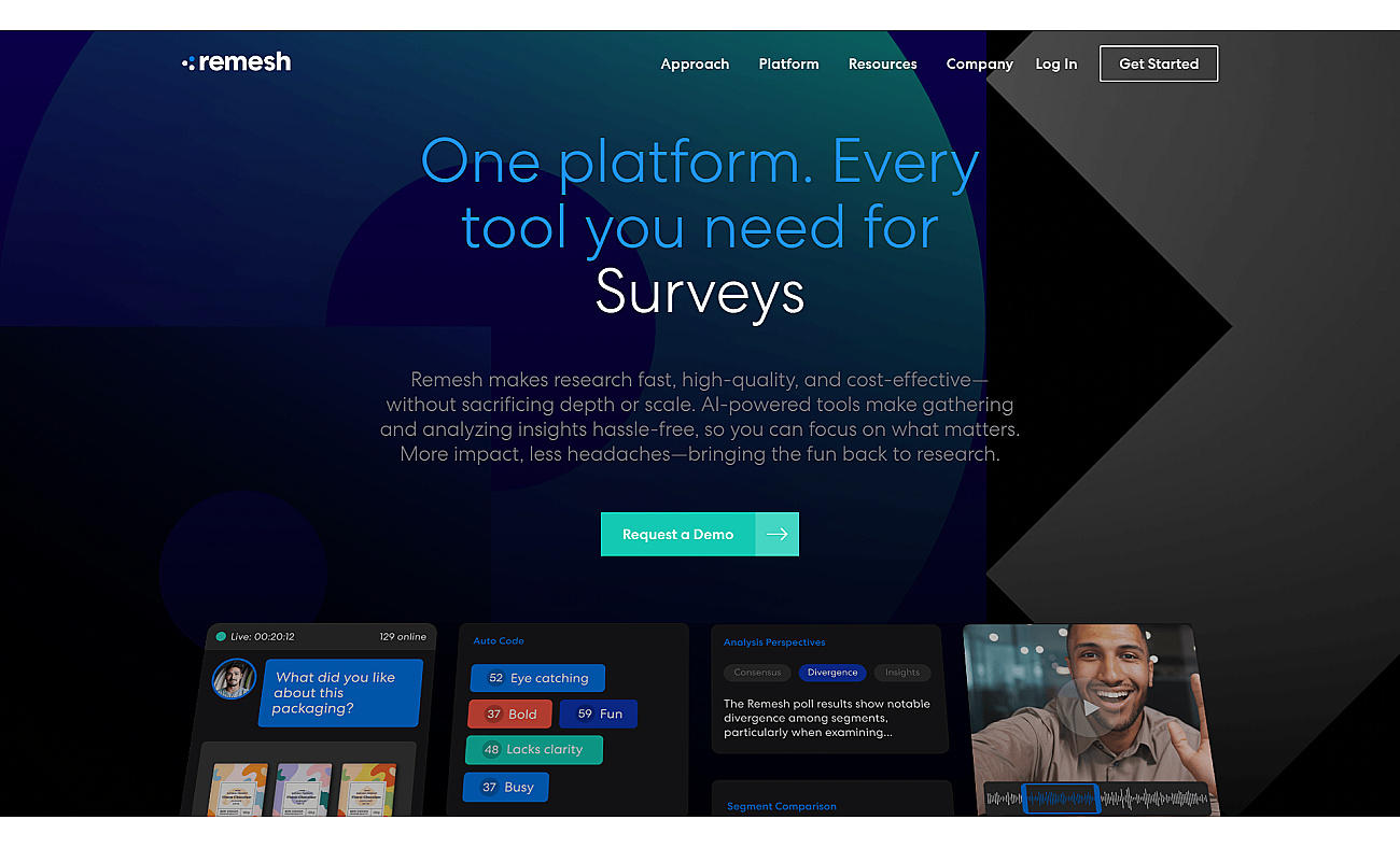 Remesh screenshot