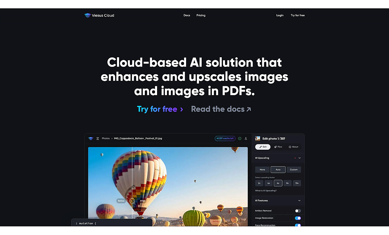 Viesus screenshot