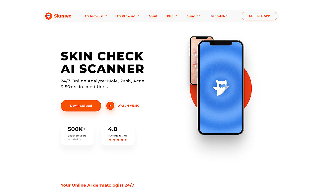 Skinive screenshot