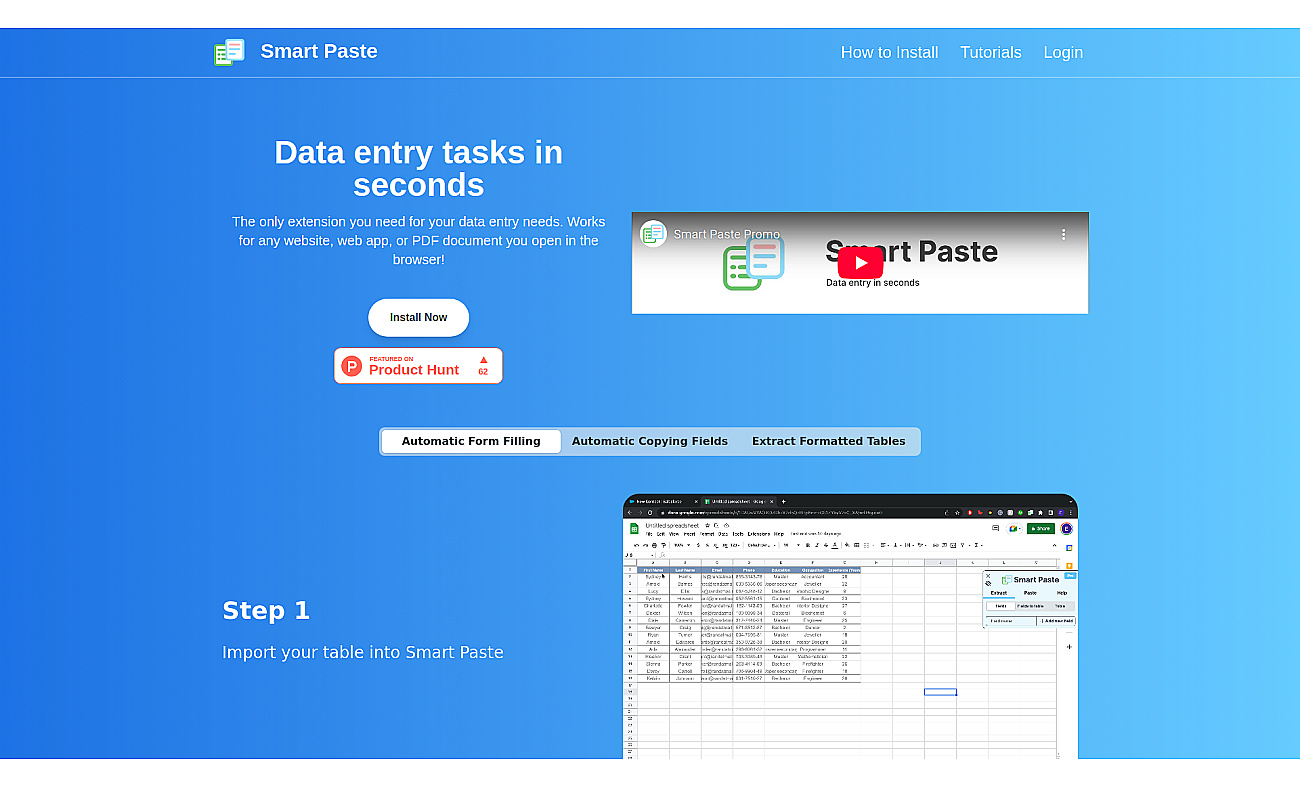 Smart Paste screenshot